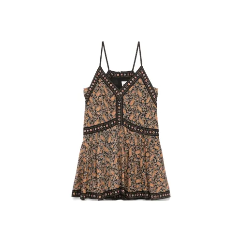 ISABEL MARANT ETOILE SS25 Slip Платье Женское Черное