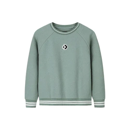 Converse Свитшот Горох Зеленый Детский