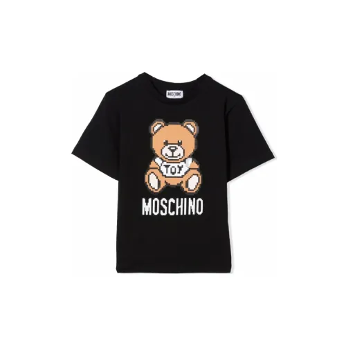 MOSCHINO Черные Детские Рубашки