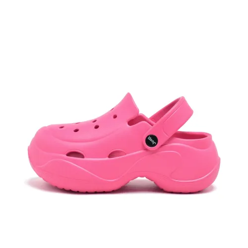 JEEP Сабо Розово-красный Женские