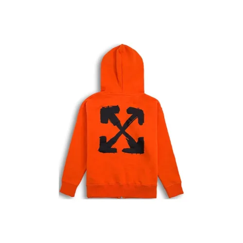 Off Белый FW21 Апельсин Kids Свитшоты