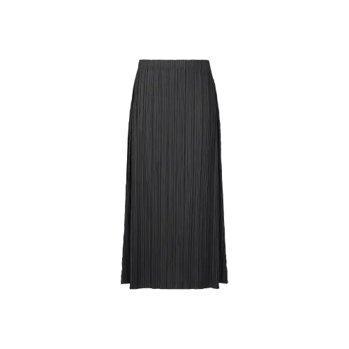 PLEATS PLEASE ISSEY MIYAKE Женские Повседневные Длинные Юбки
