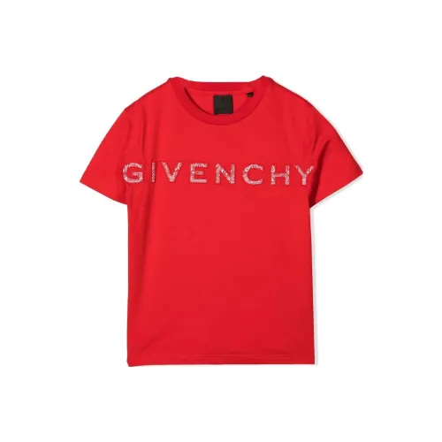 Givenchy Красные Детские Рубашки T