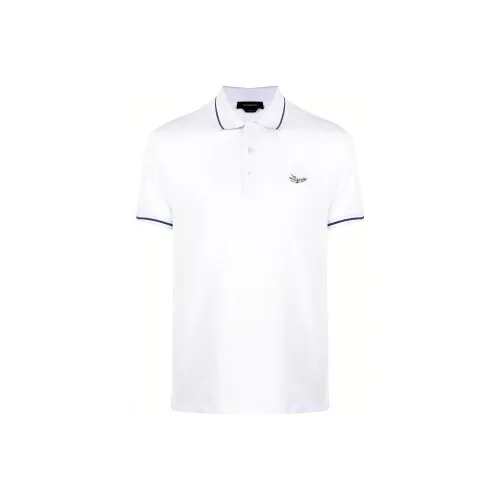 Ermenegildo Zegna Белая Мужская Рубашка Поло