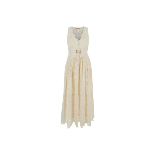 TWINSET Milano Без рукавов Платье Женское Белое