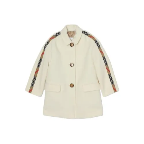 Burberry Белый Kids Куртки