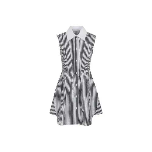 Спортивный Ma Без рукавов Платье Женское Серое