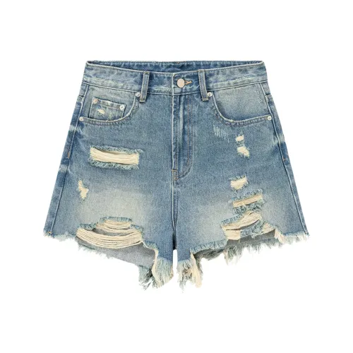 NO ONE ELSE Женские джинсовые шорты
