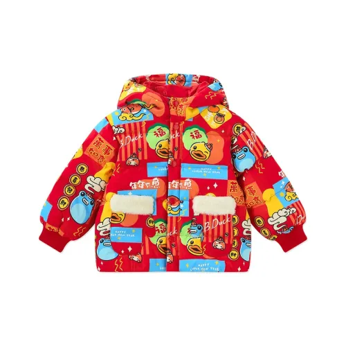 B.Duck Красный Kids Пуховые куртки
