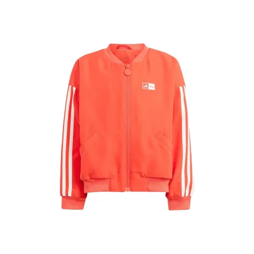 Adidas Куртки и Пальто Детская одежда Disney Mickey Mouse WINDBREAKER Оранжевый Детский