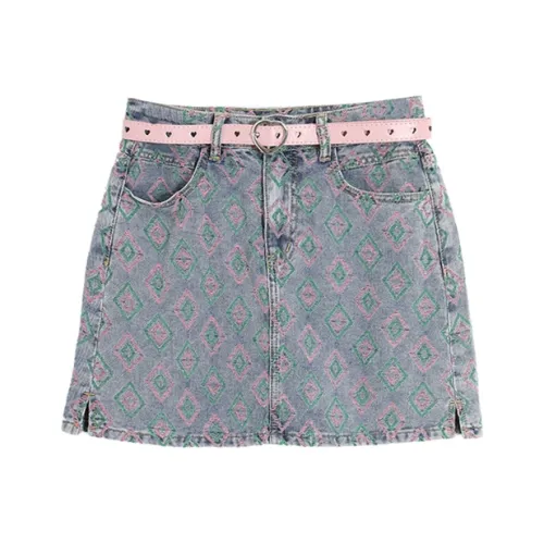SETIROM Джинсовые короткие юбки Женские