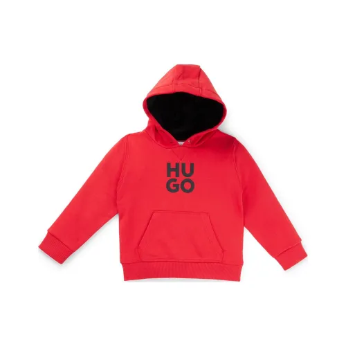HUGO BOSS Красный Kids Свитшоты