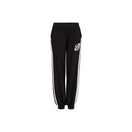 EMPORIO ARMANI EA7 Черные Женские Спортивные Брюки