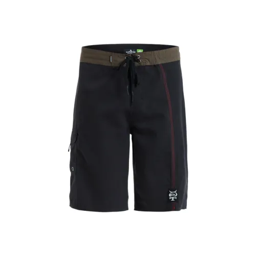 Quiksilver Черные Мужские Повседневные Шорты