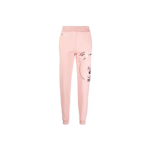 MOSCHINO Розовые Женские Спортивные Брюки