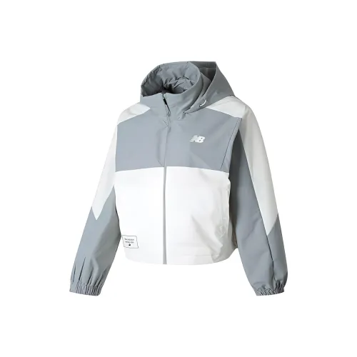 New Balance совместные Куртки и Пальто Женские Серые