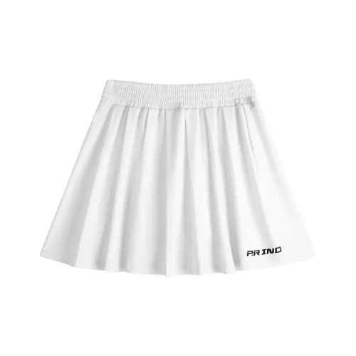 P.R IND Повседневные короткие юбки Женские Белые
