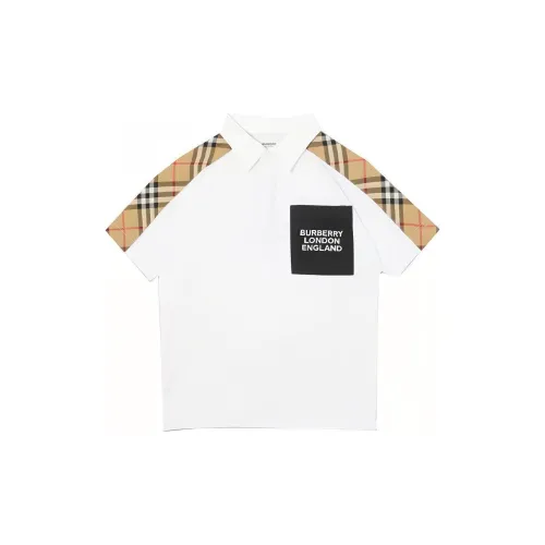 Burberry Белая Kids Т-рубашка