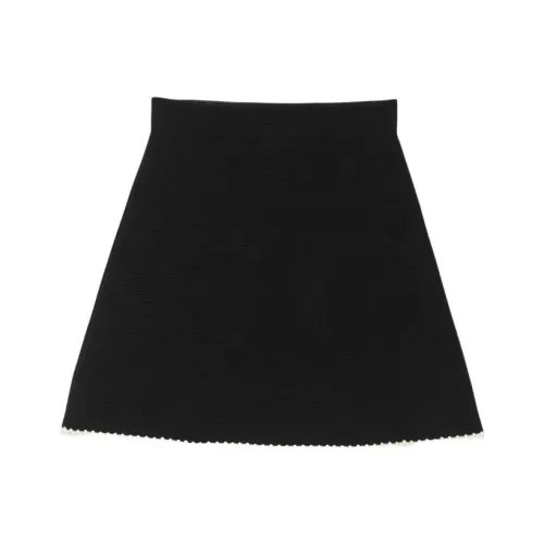 Sandro Повседневные короткие юбки Женские Черный