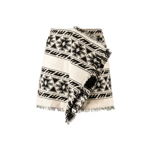 ISABEL MARANT ETOILE Белая Женская Повседневная Короткая Юбка