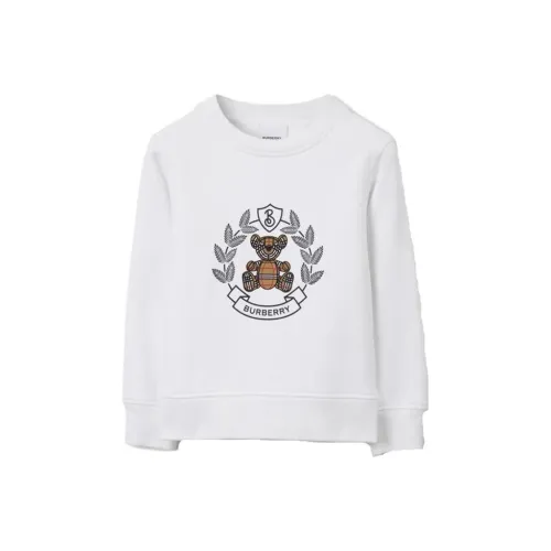 Burberry Белый Kids Свитшоты