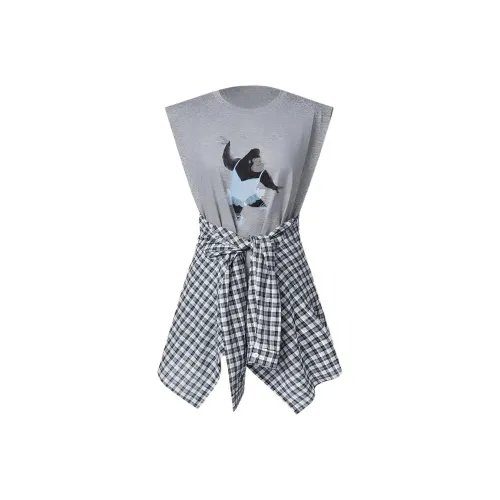 MOPROBABLY Повседневный костюм женский Фотиния серый