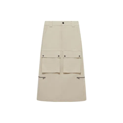 NANS STUDIO Повседневный Длинный Юбка Женские
