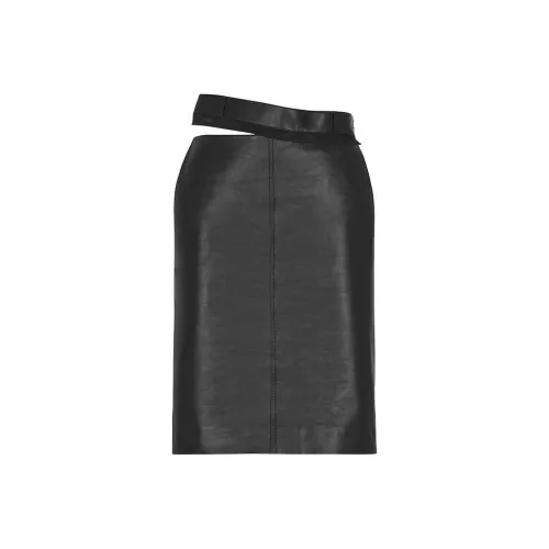 FENDI Черные Женские Повседневные Короткие Юбки