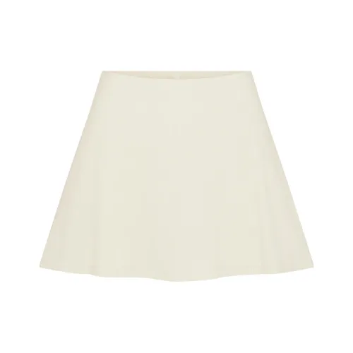 SKIMS Мягкие шорты-юбка Lounge Повседневные короткие юбки Женские Кость Кость