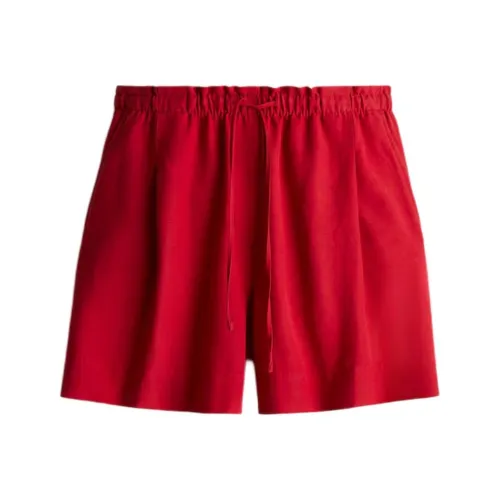 H&M Красные Женские Повседневные Шорты