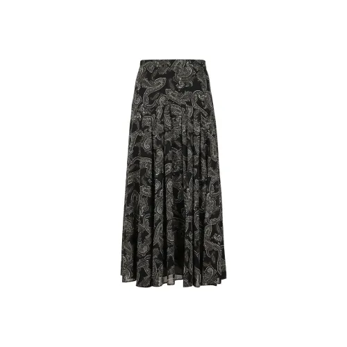 Michael Kors Многоцветные Женские Повседневные Длинные Юбки