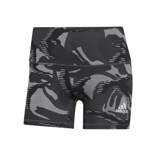 Adidas Черно-серые Женские Спортивные Шорты