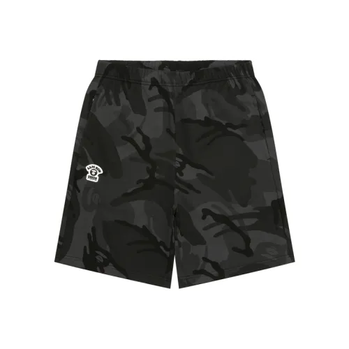 AAPE Черные BК Z Мужские Повседневные Шорты