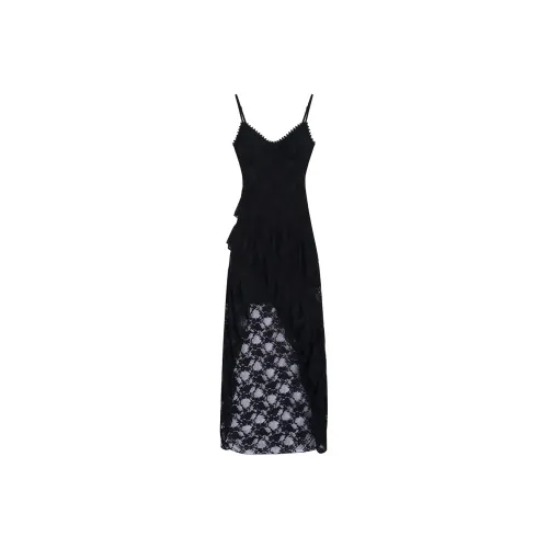 Garbege Платье-комбинация Женское Черное