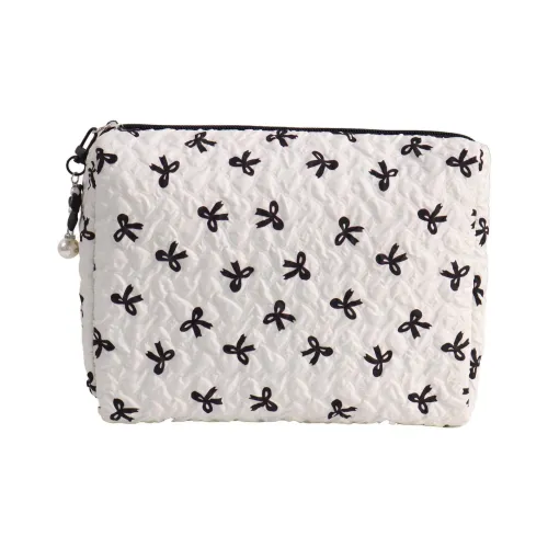 MILO BLISS Бант Плиссированный Ручной Макияж Octagonal Сумка Мешок для хранения Портативный