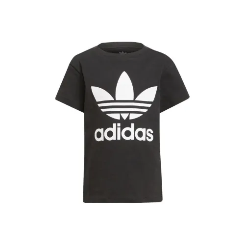 Adidas Черные Детские Футболки