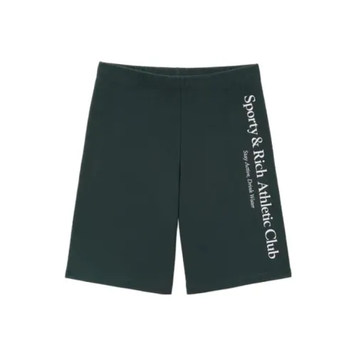 SPORTY & RICH Яшмовые Женские Спортивные Шорты