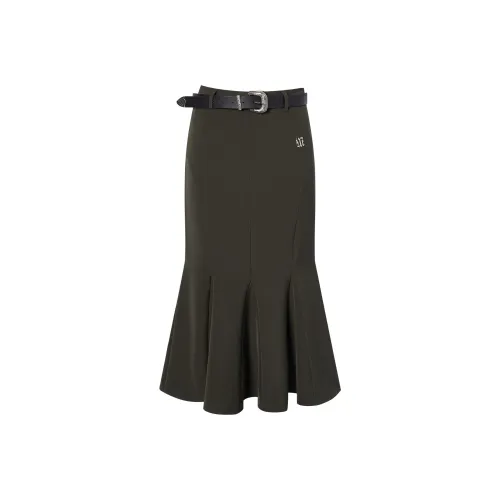 I'M ONE Женские Повседневные Длинные Юбки