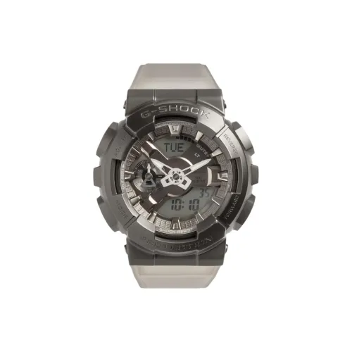 CASIO Full Metal Collection Disk Кварцевый механизм Часы Мужские Серый циферблат