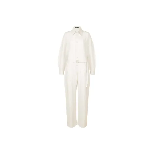 ISSEY MIYAKE Белый Женские Комбинезоны