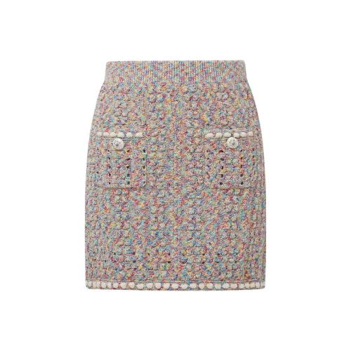 D'zzit Многоцветные Женские Повседневные Короткие Юбки