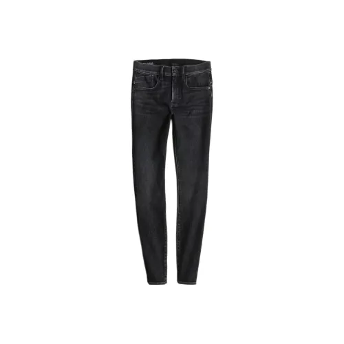 STAR RAW Джинсы Женские Черный Серый