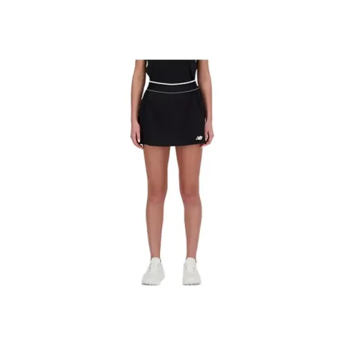 New Balance Tournament Skort Повседневные короткие юбки Женские Черный