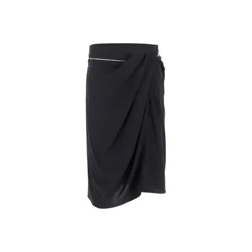 Jacquemus Черные Женские Повседневные Длинные Юбки