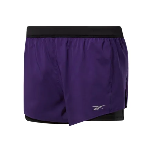 reebok Фиолетовые Женские Спортивные Шорты