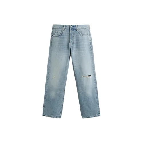 ZARA Light Blue Men's Jeans ZARA Светло-голубые мужские джинсы