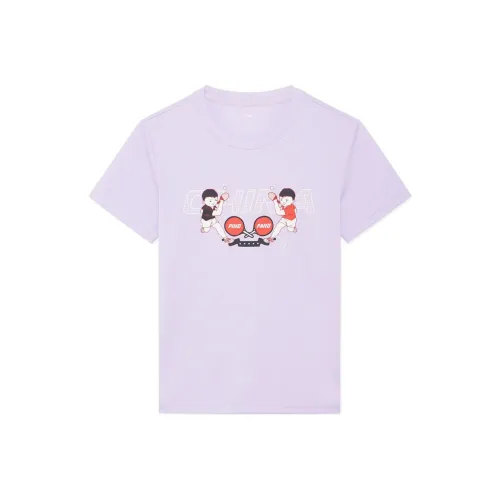 Подкладка Table tennis series T Рубашка Lilac Детская