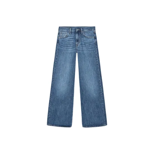 ZARA ZW Series Индиго Женские Джинсы