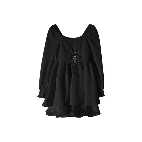 JOSR Длинное платье с длинными рукавами женское