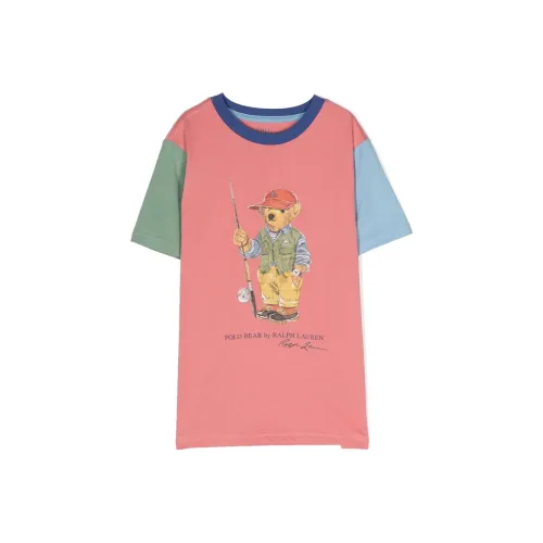 Polo Ralph Lauren T-Shirt SS23 Coral Pink Baby